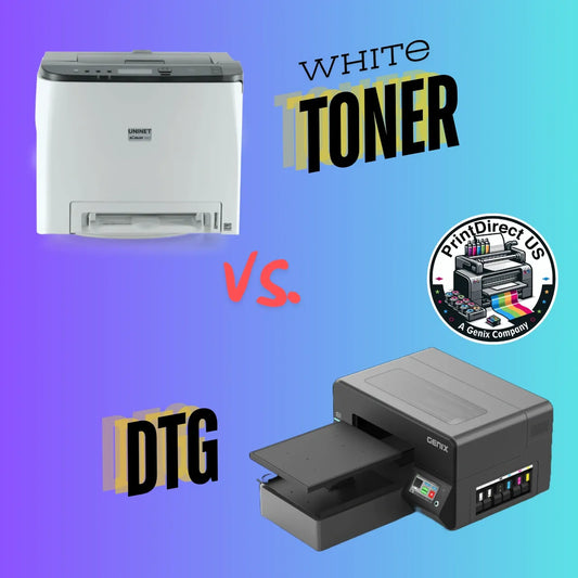 DTG vs. White Toner Printing: Which is Right for Your Business?