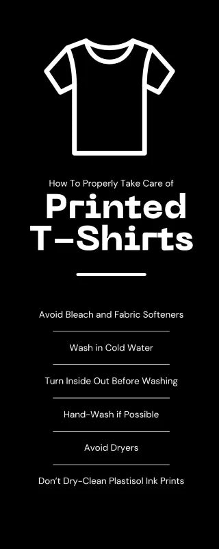 Importance of Properly Caring for Your Custom Printed Garments