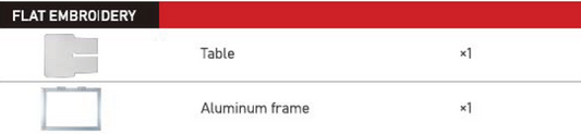 BAI Embroidery Table & Sash Frame