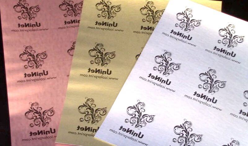 IColor™ Presto! Metallic Hard Surface 1-Step Transfer Paper for ceramic, glass and metal applications