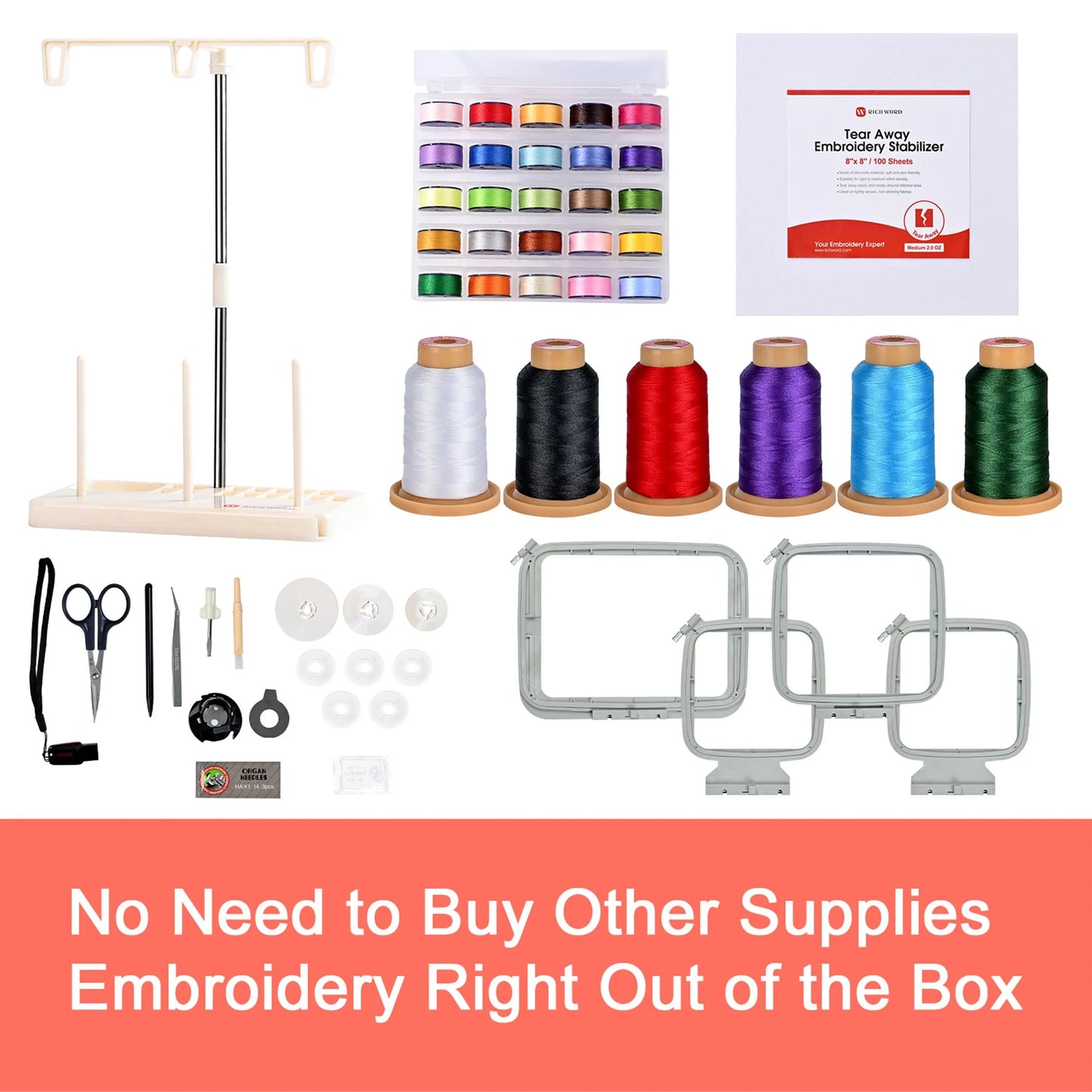 Poolin EOC06 Computerized Embroidery Machine – Power Meets Precision for Home Business Creators