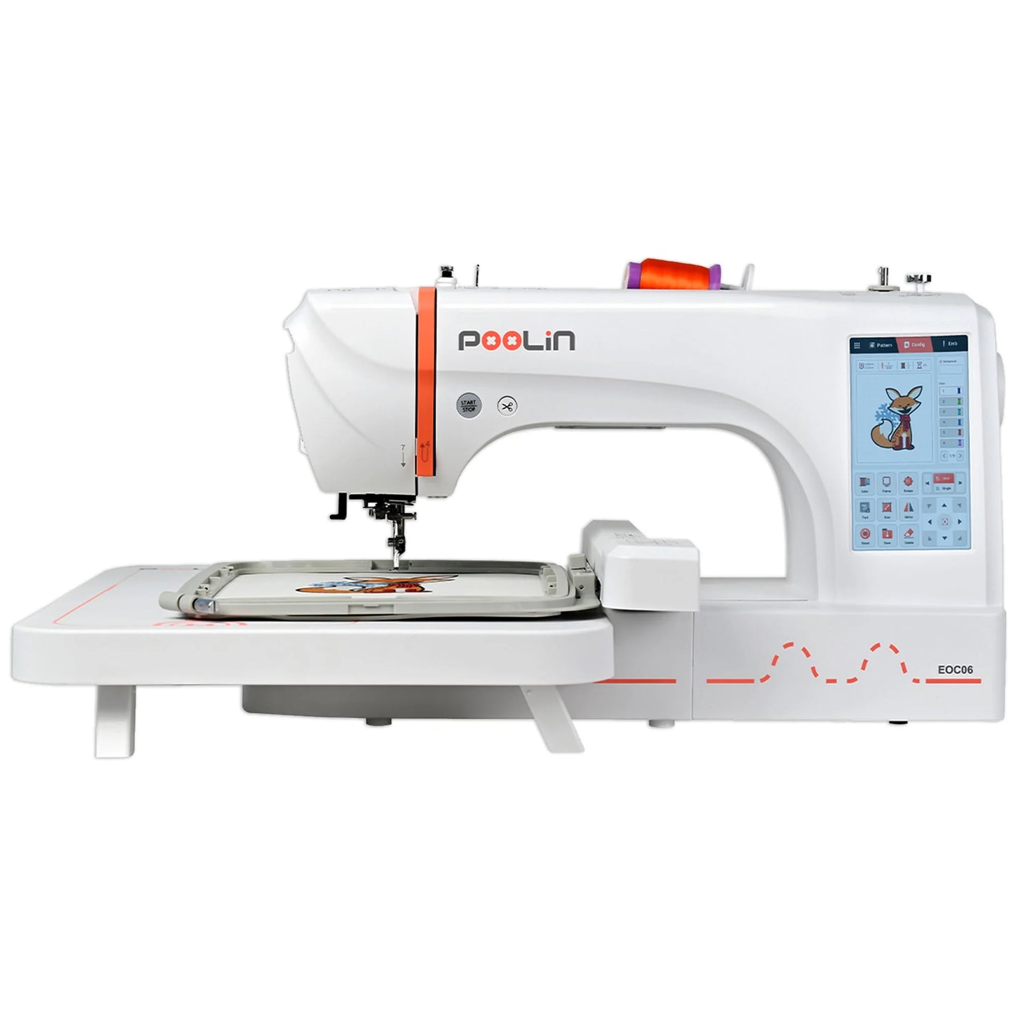 Poolin EOC06 Computerized Embroidery Machine – Power Meets Precision for Home Business Creators