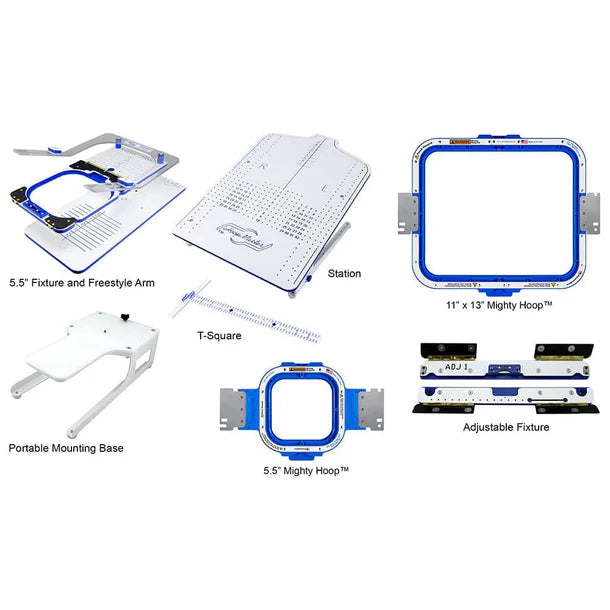 Mighty Hoop 5.5" with 11"×13 Kit For ZSK
