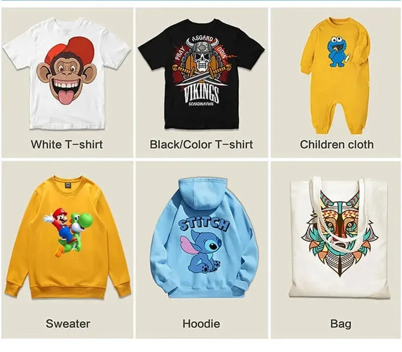 Unleashing Versatility: DTG Printing on Different Fabrics