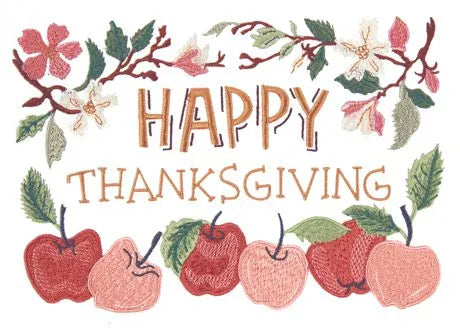 How to Capitalize on Thanksgiving with Your Embroidery Machine