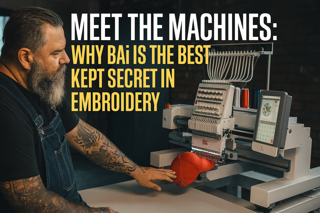 Meet the Machines: Why BAi Is the Best Kept Secret in Embroidery (Thanks to PrintDirect US)
