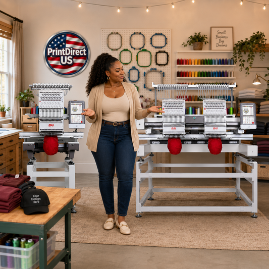Single Head vs Multi Head Embroidery Machines: Which One Is Right for Your Business?