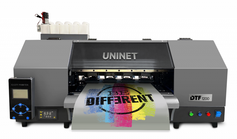 UNINET® DTF™ 1200  Direct-to-Film Printer Bundle w/ Shake- N-Bake