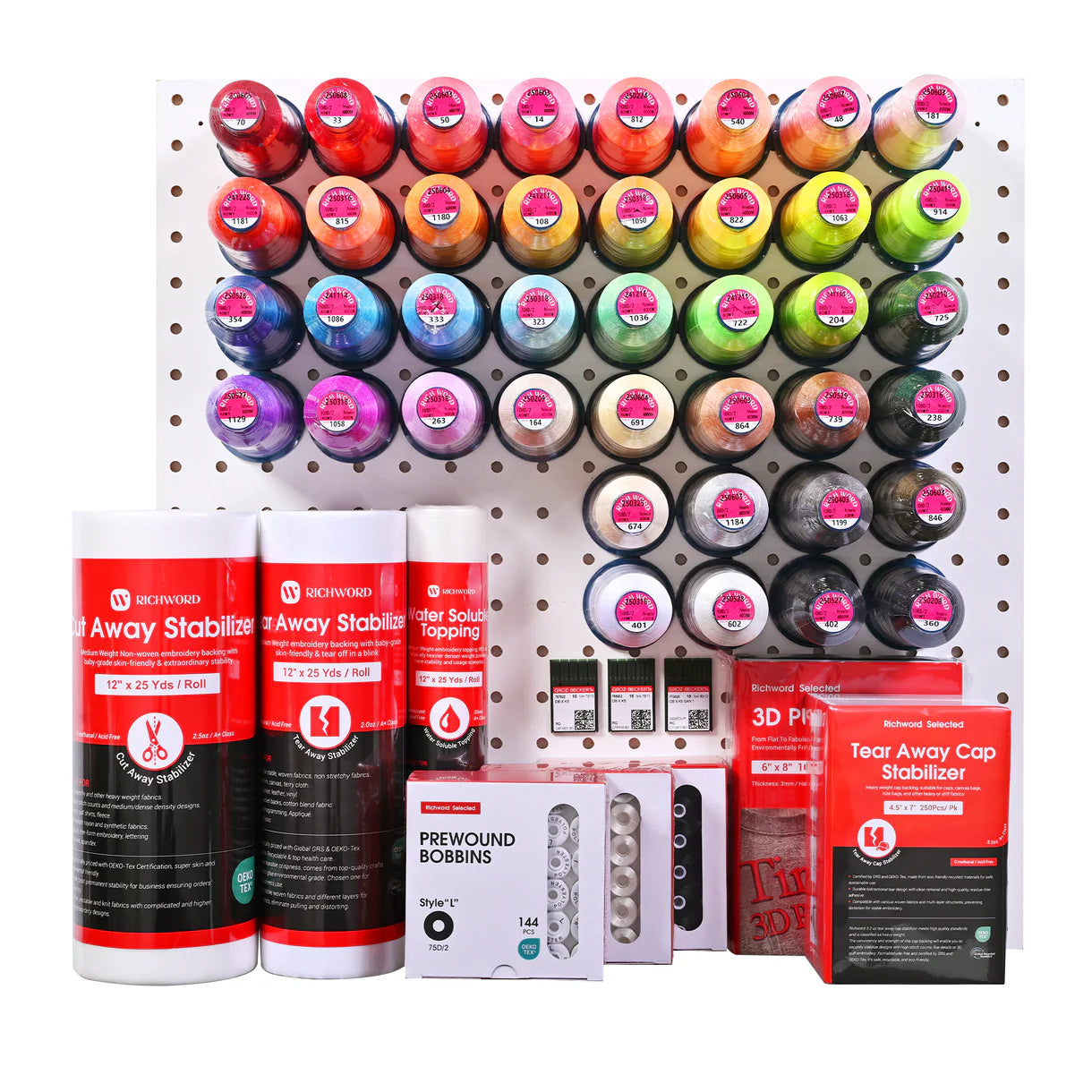 Wholesale Experience Embroidery Consumables Kit (For multi-needle embroidery machine)