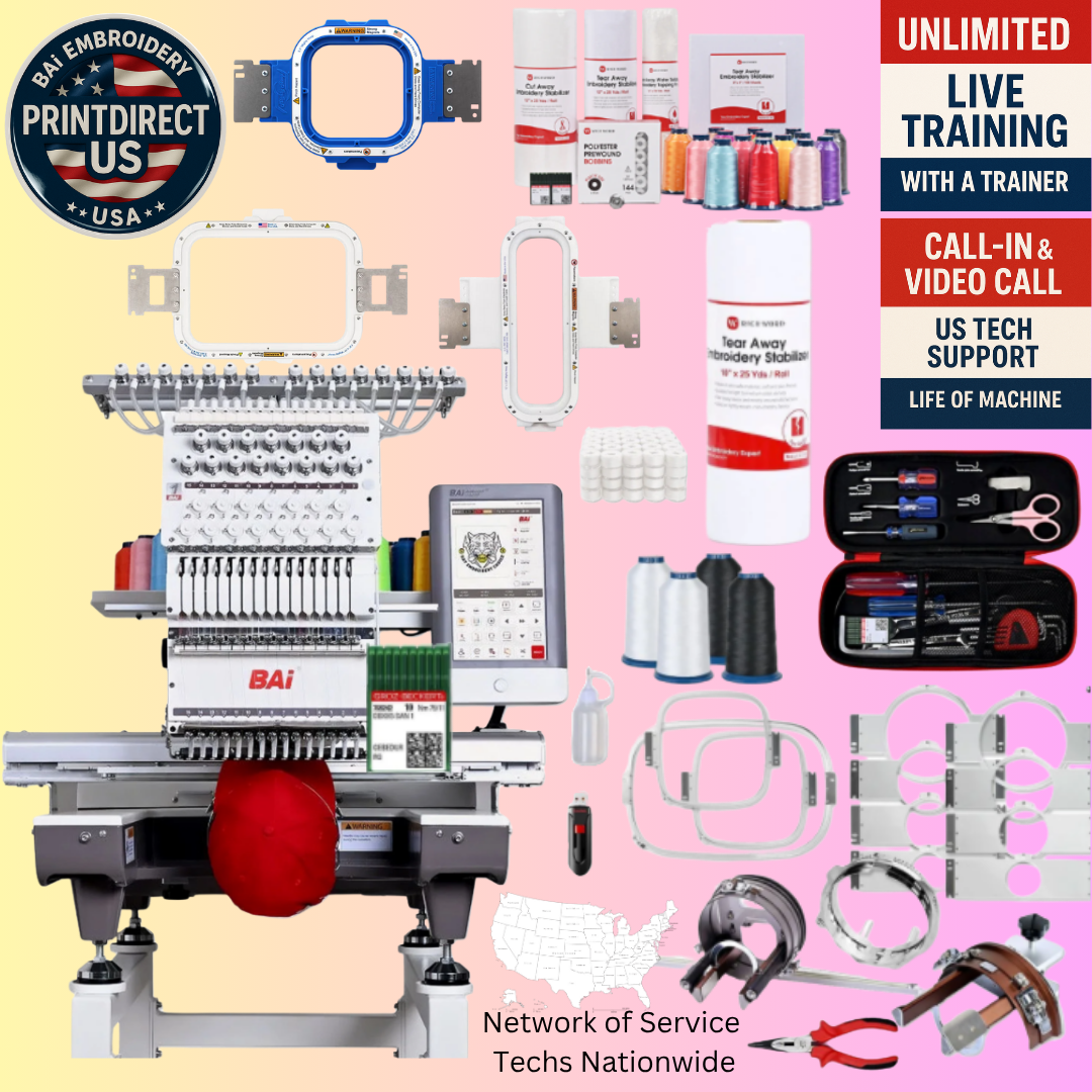 The (New) BAi Mirror, with Industry Favorite Mighty Hoop Bundle, Enhanced Starter Kit and shipping included!