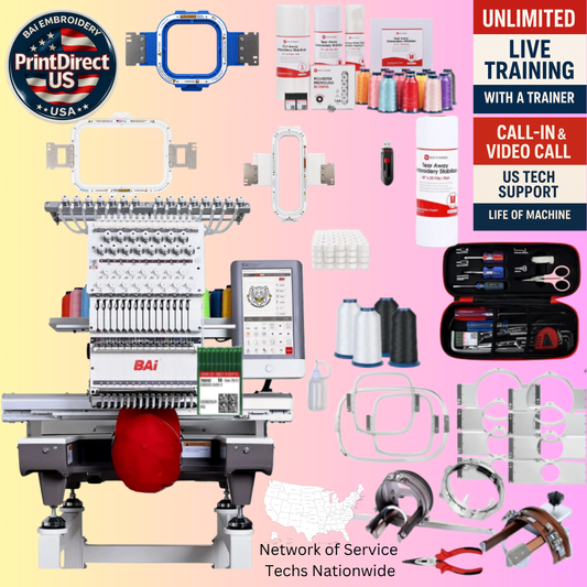 The (New) BAi Mirror, with Industry Favorite Mighty Hoop Bundle, Enhanced Starter Kit,  and shipping included or Pick Up!