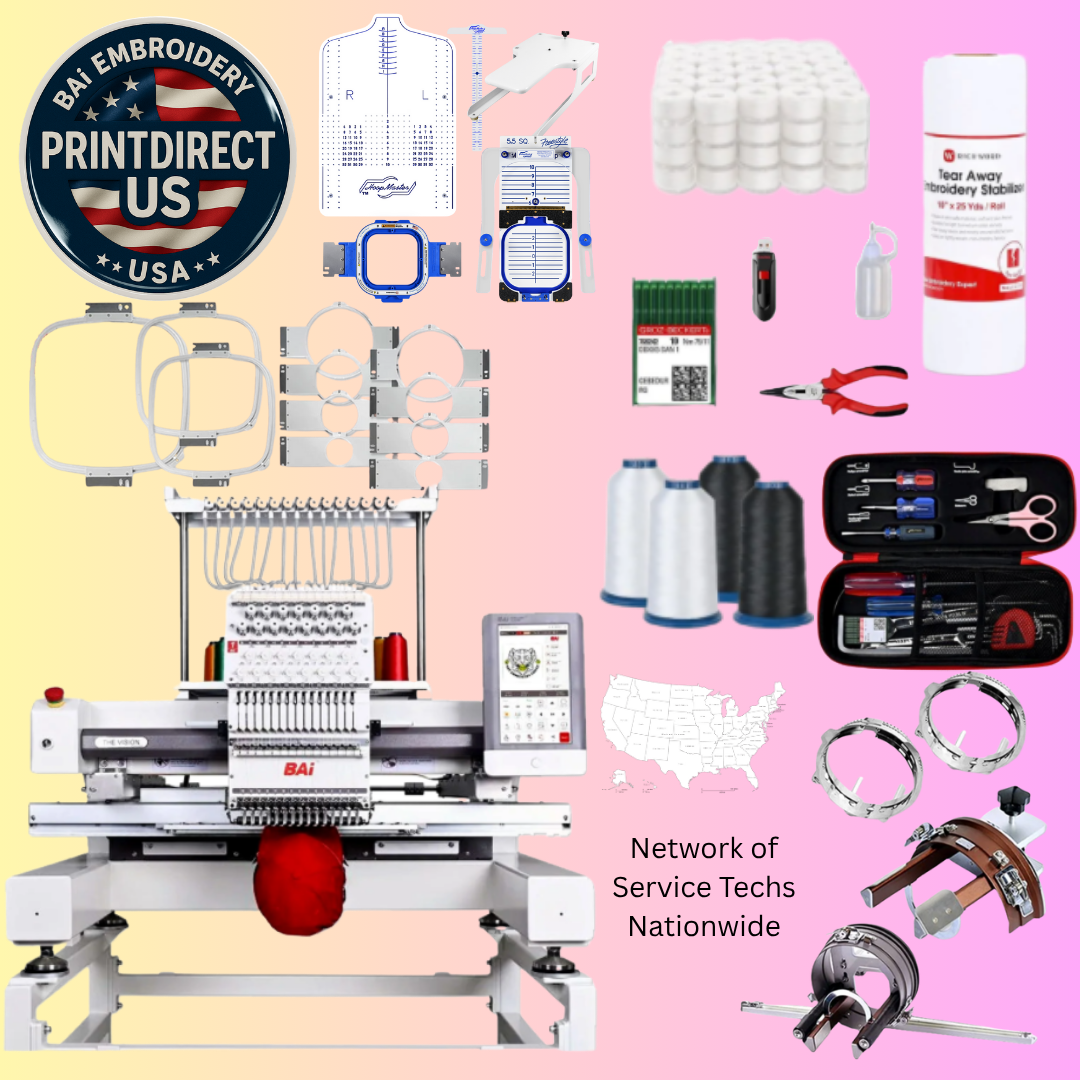 The (New) BAi Vision, Shipping Included with Mighty Hoop Starter Kit 5.5 Included