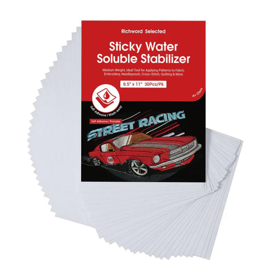 Sticky & Wash-Away 8.5"x11" (30pcs)