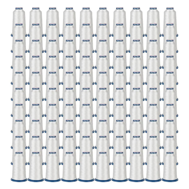4000m*100rolls White403 108D/2 40wt  Polyester Thread