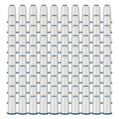 4000m*100rolls White403 108D/2 40wt  Polyester Thread