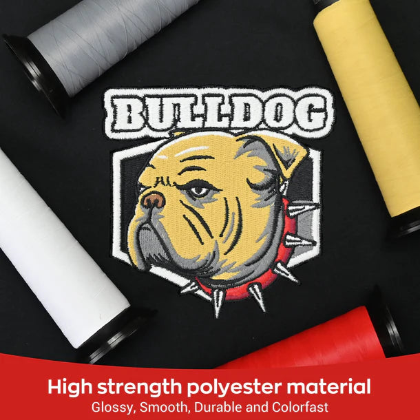 20 Individual Colors 2500m 120D/2 40wt Richword Selected Matte Embroidery Thread / Sewing Thread