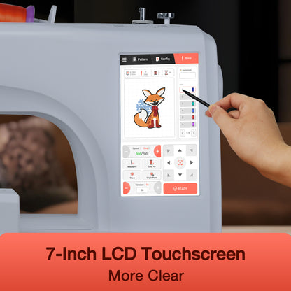 Poolin EOC06 Computerized Embroidery Machine – Power Meets Precision for Home Business Creators