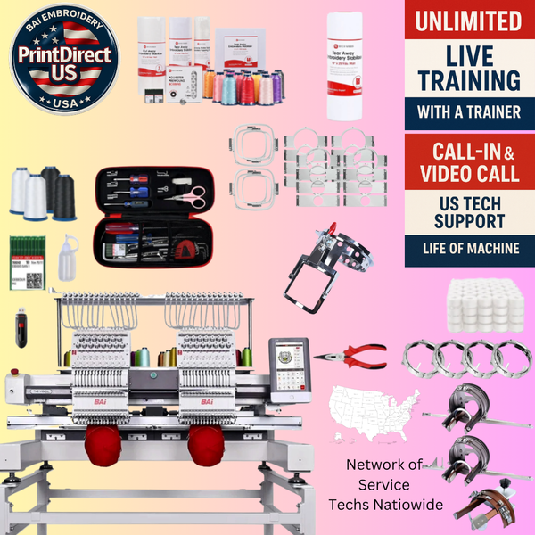 The (New) BAi Vision (2 Head), with Enhanced Starter Kit, Pocket Frames, and shipping included!