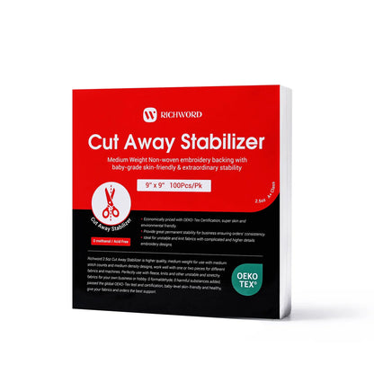 New Cut Away 9in*9in (100pcs)