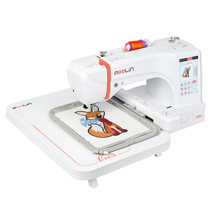 Poolin EOC06 Computerized Embroidery Machine – Power Meets Precision for Home Business Creators