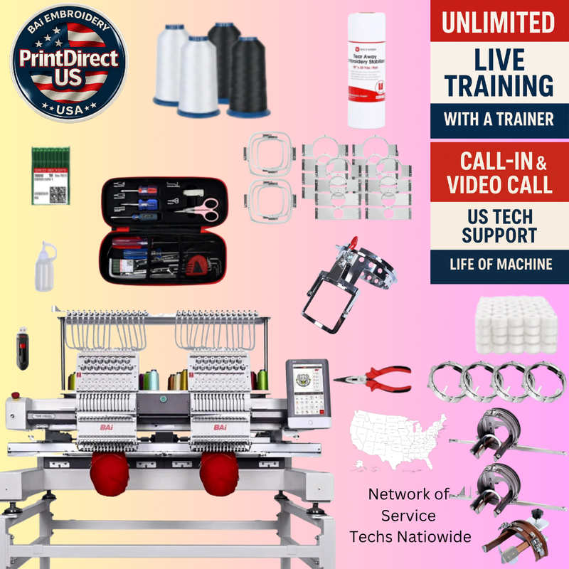 The (New) BAi Vision (2 Head), Shipping Included or Pick Up, Standard Package