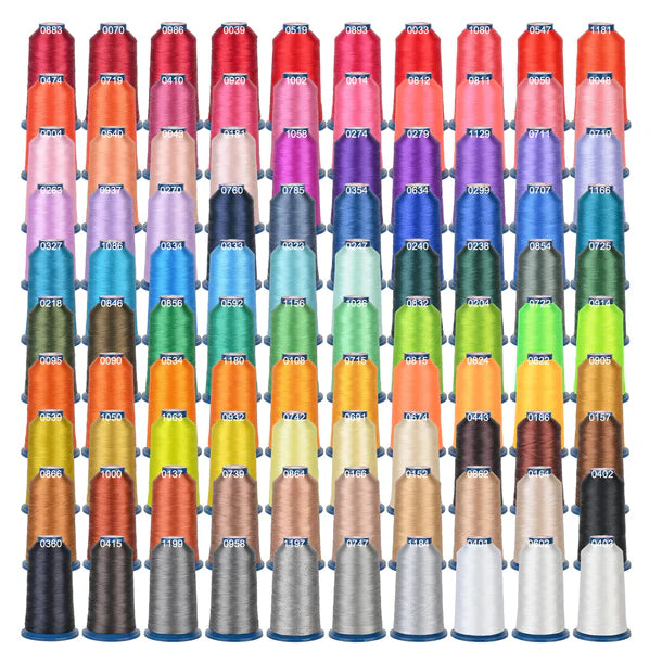 4000mx100colors Richword 108D/2 40wt Polyester Embroidery Thread / Sewing Thread