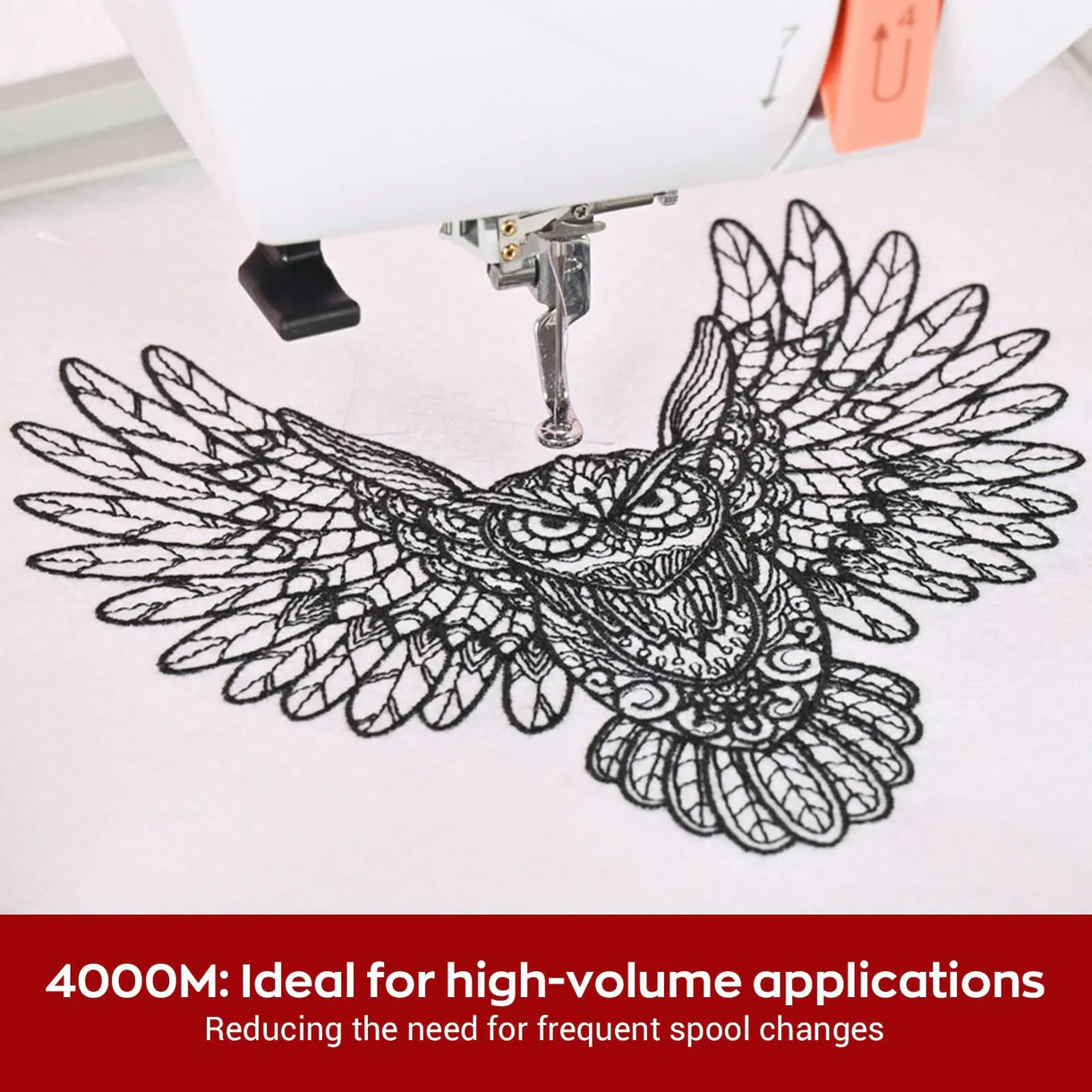 4000m* 4 pack Beige and Tan 108D/2 40wt Richword Polyester Embroidery Thread / Sewing Thread