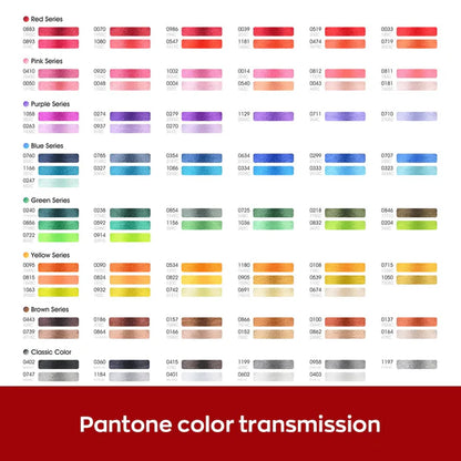 4000m* 4 pack 2 White, Black and Red 108D/2 40wt Richword Polyester Embroidery Thread / Sewing Thread