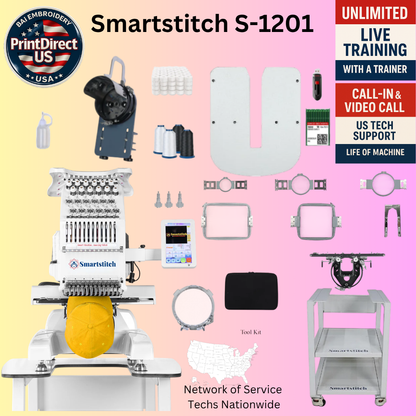 The Smartstitch S-1201, Embroidery Starter Kit, Shipping Included or Pick Up Standard Package