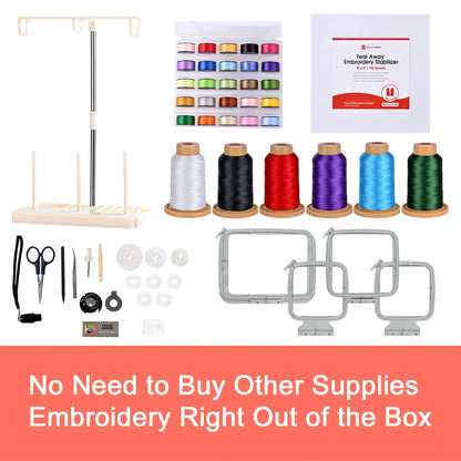 Poolin EOC06 Computerized Embroidery Machine – Power Meets Precision for Home Business Creators
