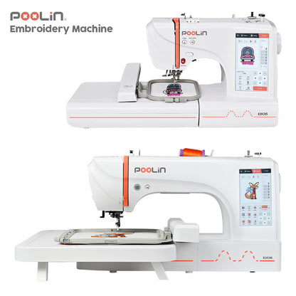 Poolin EOC06 Computerized Embroidery Machine – Power Meets Precision for Home Business Creators