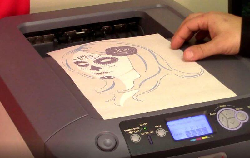 Two Color Transfer Print Sample IColor™ Premium 2 Step Transfer Paper – PrintDirect US